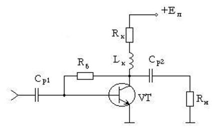 Курсовая работа по теме Широкополосный усилитель мощности