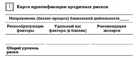 Идентификация - дактилоскопия кредитных рисков